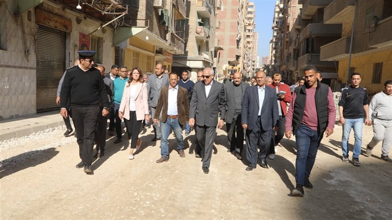 محافظ الجيزة في جولة