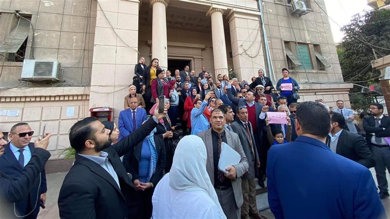 وقفة احتجاجية للمحامين