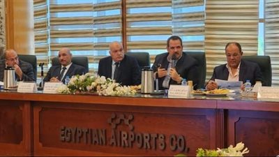 المطارات المصرية تبحث حلول زيادة حركة الطيران