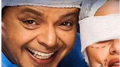 محمد هنيدي في كواليس فيلمه الجديد 