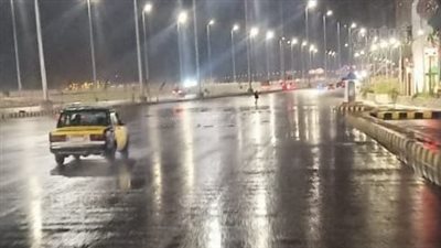 حالة الطقس اليوم، أمطار غزيرة تضرب عدة مناطق بالإسكندرية (فيديو)