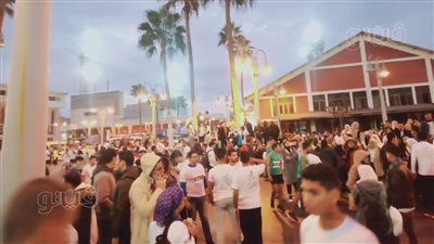 توافد المشاركين في ماراثون زايد الخيري بإستاد الإسكندرية (صور)