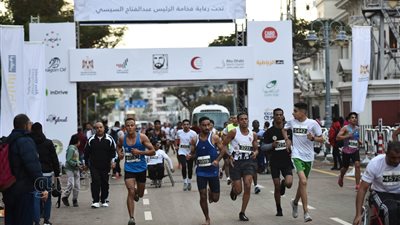 7 صور ترصد ماراثون زايد الخيري باستاد الإسكندرية 