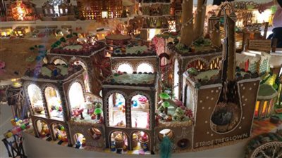 مدينة مصنوعة من الحلوى في لندن ( فيديو)