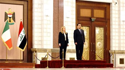 رئيسة وزراء إيطاليا: لا ازدهار في الشرق الأوسط دون عراق قوي
