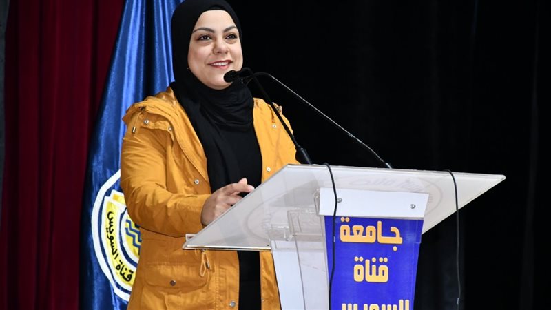 سارة سمير خلال الحديث