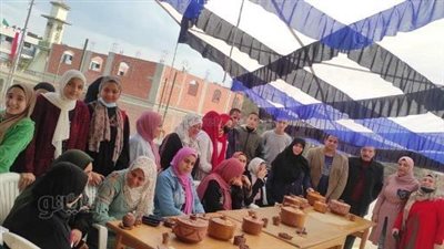ختام فعاليات التدريب الحرفي لتعلم فن الفخار للمبدعين بالشرقية (صور)