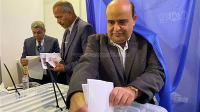  بدء التصويت في انتخابات نادي القضاة ( صور)