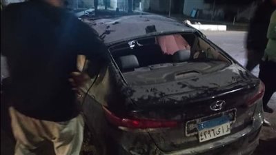 إصابة مواطن في انقلاب سيارته على الطريق الساحلي بالعريش 