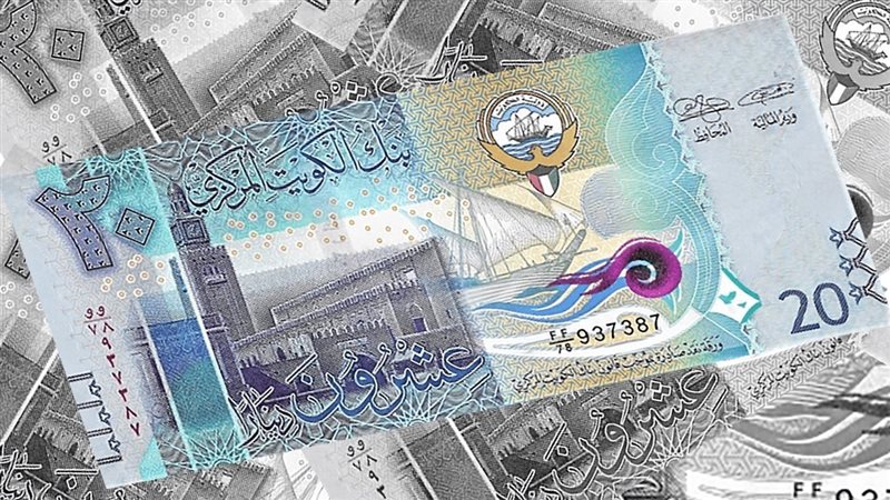 سعر الدينار الكويتي،