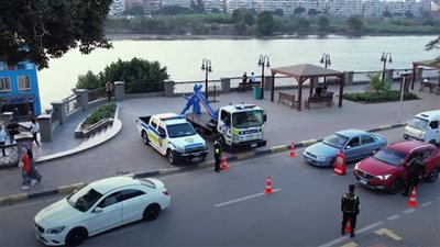 حملة مرورية تضبط 186 مركبة توك توك و1056 دراجة نارية بالدقهلية 