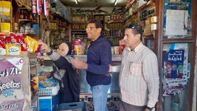 ضبط مخالفات وغلق محلات بدون ترخيص في حملات تموينية بالدقهلية 