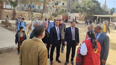 صحة الفيوم تنظم قافلة مجانية بمدرسة الصم وضعاف السمع