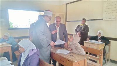 ختام اليوم الأول من امتحانات صفوف النقل بأزهر شمال سيناء (صور)