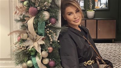 نوال الزغبي تحتفل بالكريسماس