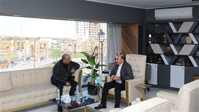 وزير قطاع الأعمال يبحث مع محافظ أسوان خطط التنمية بالمحافظة