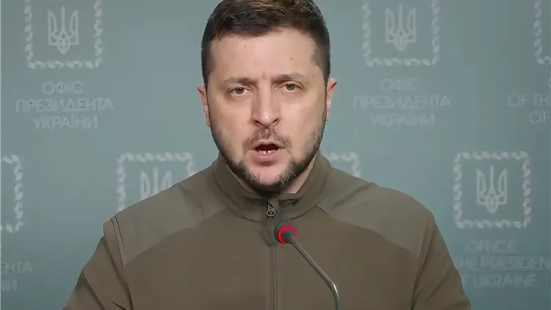 الرئيس الأوكراني،