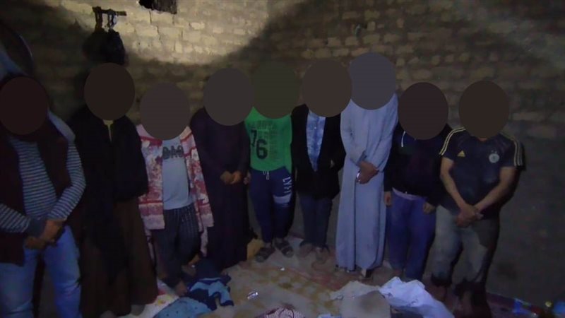 المتهمين بالتنقيب