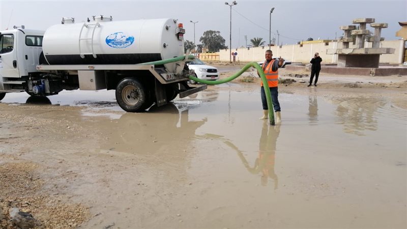 سحب مياه الأمطار