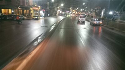 هطول أمطار متوسطة على مناطق شرق وغرب الإسكندرية