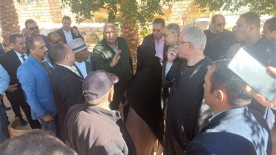 وفد زراعة البرلمان يستمع لمشكلات الفلاحين في الوادي الجديد 