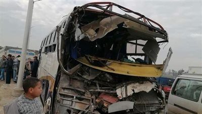 النيابة تأمر بتفريغ كاميرات المراقبة في حادث مصرع ٦ أشخاص بطريق دهشور