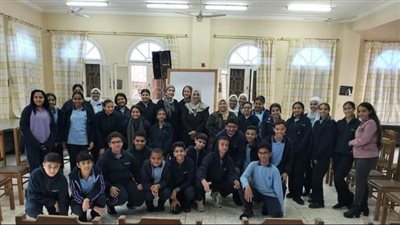 قومي المرأة بالإسماعيلية يوعي طلاب المدارس من مخاطر مشروبات الطاقة