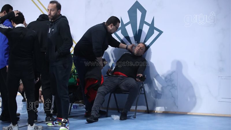 أحد مصابي أحداث مباراة