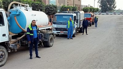 مياه القليوبية ترفع درجة الاستعداد القصوى تحسبا لسوء الأحوال الجوية