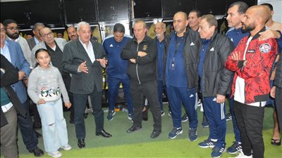 رسالة رئيس نادي المقاولون للاعبين بعد التعادل مع الزمالك