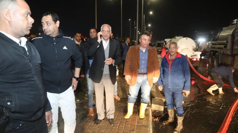 محافظ الجيزة يتفقد
