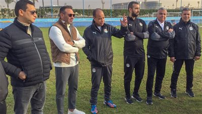 منتخب الشباب، أبو الوفا وحازم إمام يحضران مران الفراعنة الصغار (صور)