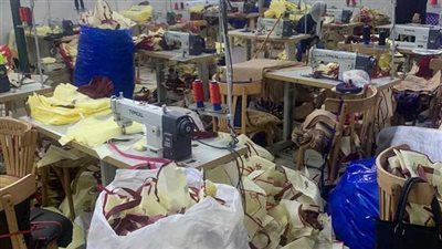 ضبط مصنعين بدون ترخيص في القليوبية