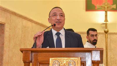 محافظ الإسكندرية يشارك الأقباط الكاثوليك والطائفة المارونية والروم الكاثوليك وطائفة اللاتين الكاثوليك احتفالاتهم بعيد الميلاد المجيد