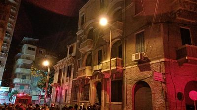 إصابة 3 أشخاص فى حريق بشقة سكنية بالإسكندرية