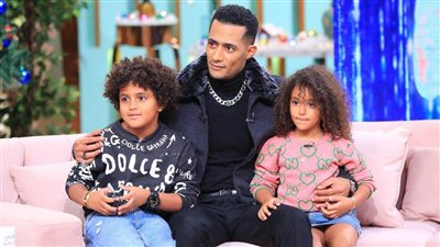 كواليس حلقة محمد رمضان ببرنامج معكم (صور)