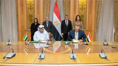 3 وزراء يشهدون توقيع مذكرة تفاهم بين حلوان للصناعات غير الحديدية ودوكاب الإماراتية 