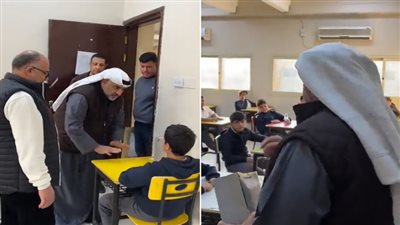فيديو لطفل ومدير مدرسة يثير تفاعلا كبيرًا فى الكويت 