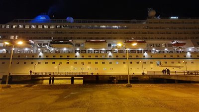 موانئ بورسعيد، مغادرة السفينة AMERA فى رحلتها الأولى (صور)