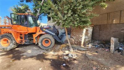 رفع 80 حالة إشغال خلال حملات في الجيزة (الصور)