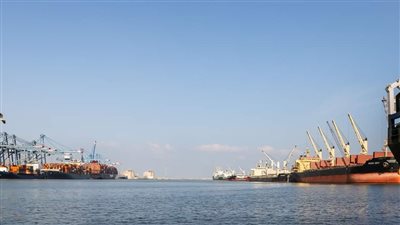 تداول 31 سفينة بضائع متنوعة في ميناء دمياط 