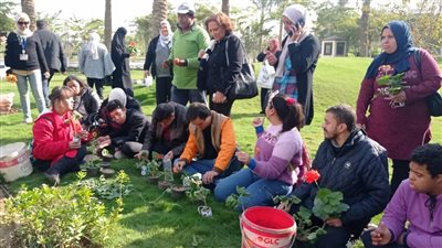 متحف الحضارة ينظم ورشة عمل لأصحاب الهمم عن إعادة التدوير والتحول للأخضر 