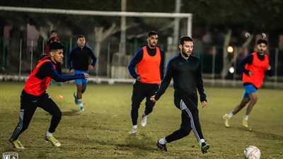 الدوري الممتاز، المقاولون يواصل تدريباته استعدادا للبنك الأهلي