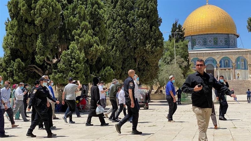 اقتحام المسجد الأقصي،