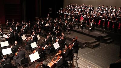 العام الجديد، حفلان لأوركسترا القاهرة السيمفونى