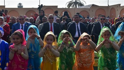 محافظ الفيوم يفتتح احتفال ختام الأنشطة لرياض الأطفال 