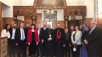 بطريرك الكاثوليك يستقبل المدبر البطريركي للكلدان للتهنئة بعيد الميلاد