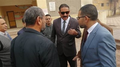 امتحانات الفصل الدراسي الأول، وكيل تعليم الجيزة يتفقد جاهزية مدرسة السعيدية