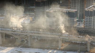 مصرع 5 أشخاص في حريق دمر عشرات السيارات بكوريا الجنوبية