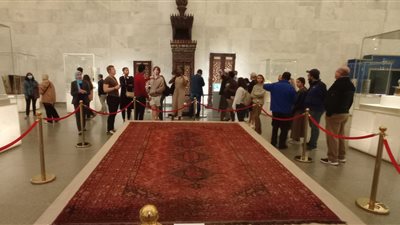 فريق ديزني أون آيس يزور المتحف القومي للحضارة المصرية